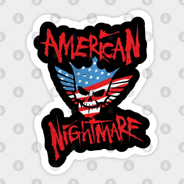 Cody Rhodes American Nightmare Logo Sticker by Holman